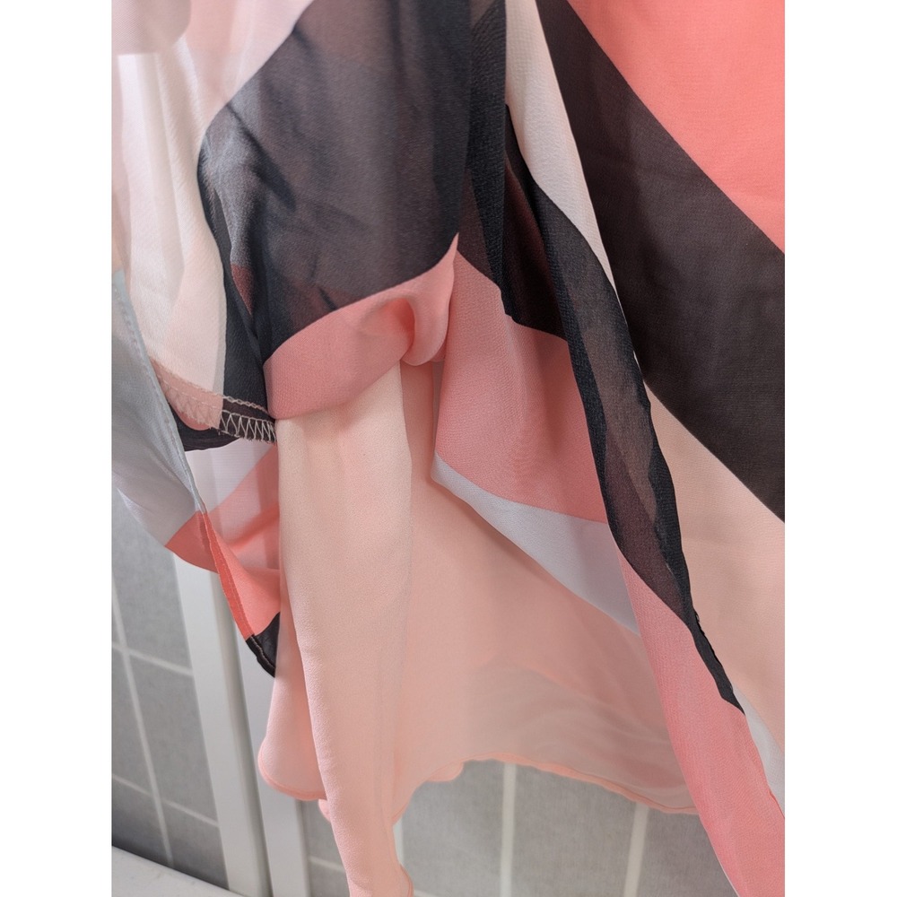Torrid Women's Sophie Swing Cami Sz 3 (22/24) Excellent Condition Chiffon Stripe - Picture 5 of 12